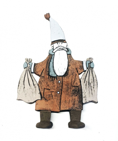 Jultomte i gruppen Keramik hos Konsthantverkarna Karlstad (20-05)