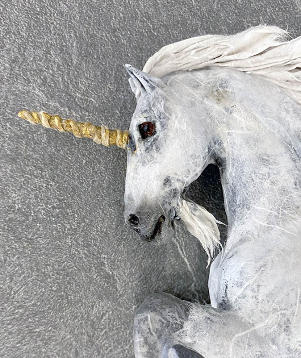 Skulptur, enhörning